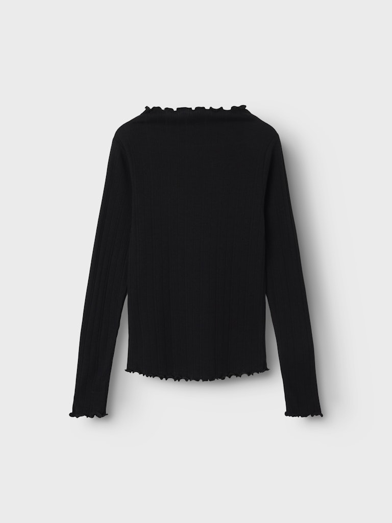 Name it Mädchen Rippshirt Glitzer NKFRUMALA