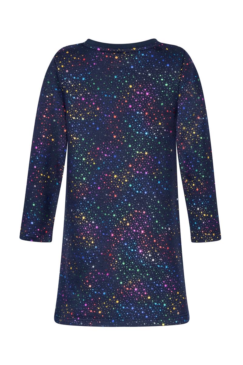 Happy Girls Mädchen Kleid langarm Sweatkleid  Igel