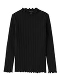 Name it Mädchen Rippshirt slim langarm NKFNOLINE