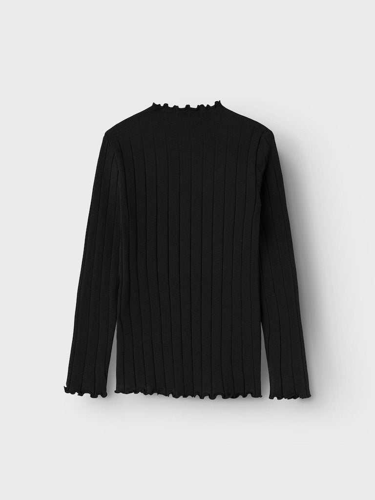 Name it Mädchen Rippshirt slim langarm NKFNOLINE