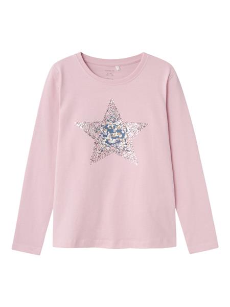 Name it Mädchen Langarmshirt Pailletten Geschenkidee festlich NKFSIRU
