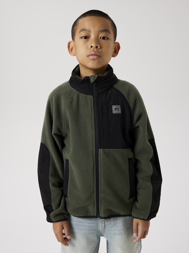 Name it Kinder Teenager Fleecejacke Übergangsjacke NKNMYLES