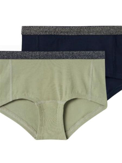 Name it Mädchen Hipster Doppelpack Slip 2er Pack Glitzer NKFHIPSTER