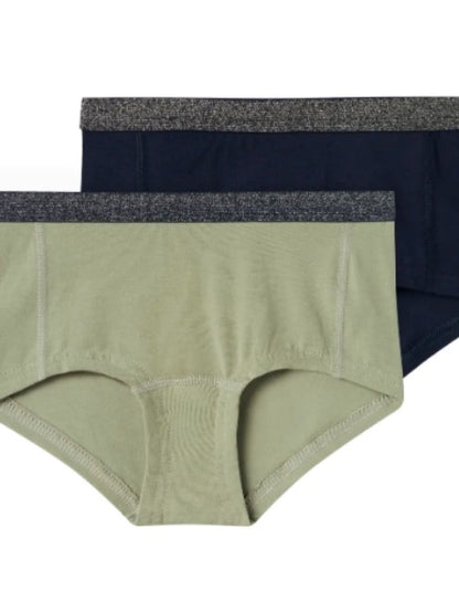 Name it Mädchen Hipster Doppelpack Slip 2er Pack Glitzer NKFHIPSTER