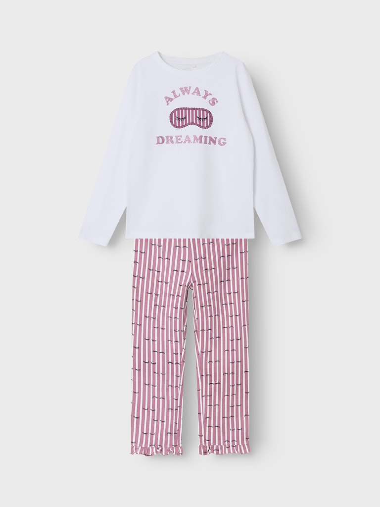 Name it Mädchen Schlafanzug Pyjama Stretch NKFRANDA