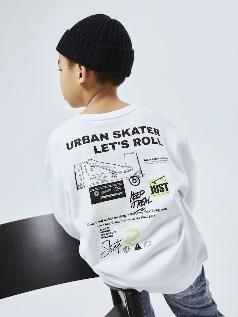 Name it Jungen Sweatshirt Pulli warm Geschenk NKMOBELIX