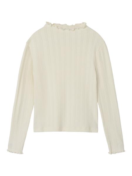 Name it Mädchen Rippshirt  LS SLIM TOP NKFRARIA