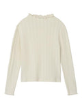 Name it Mädchen Rippshirt  LS SLIM TOP NKFRARIA