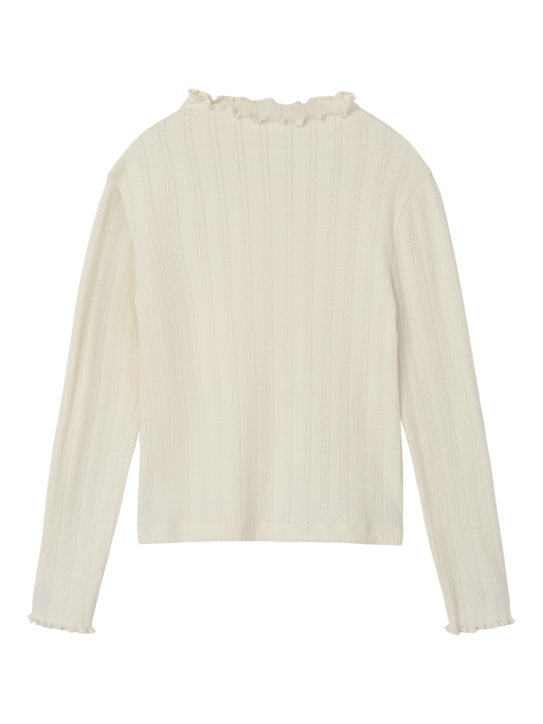 Name it Mädchen Rippshirt  LS SLIM TOP NKFRARIA