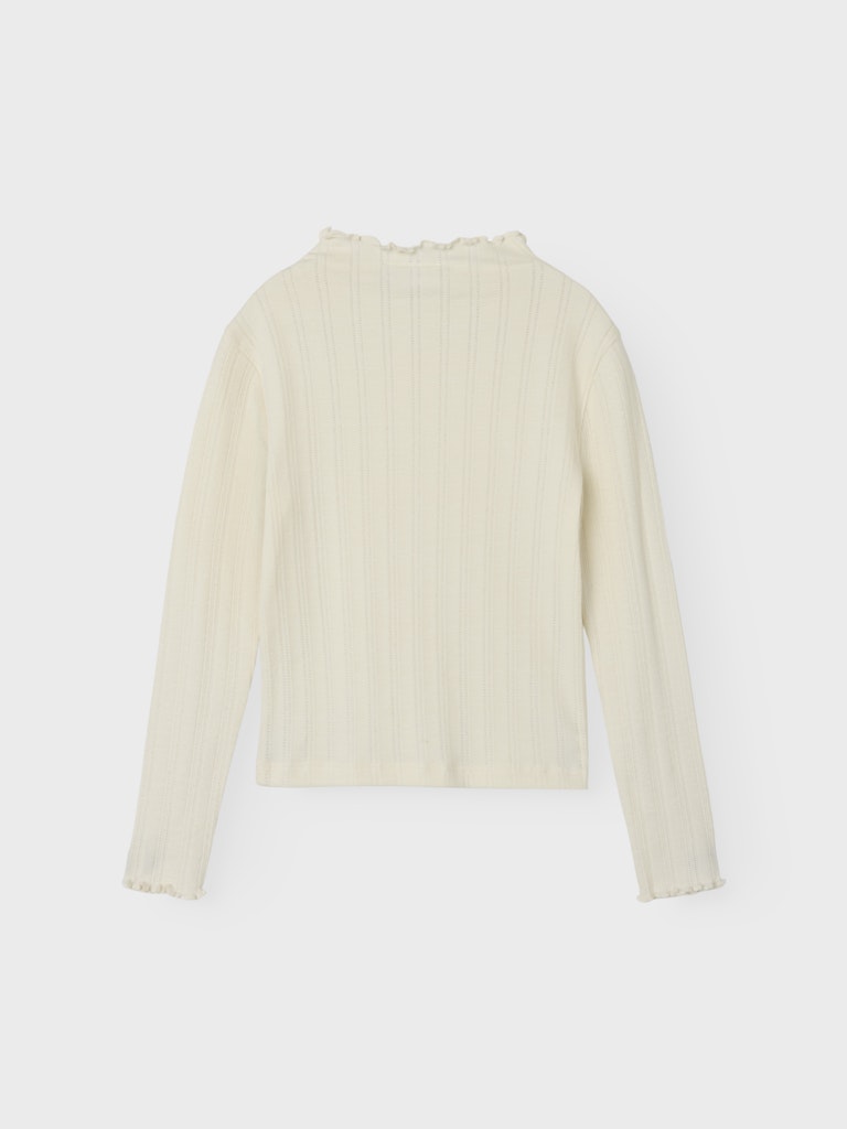 Name it Mädchen Rippshirt  LS SLIM TOP NKFRARIA