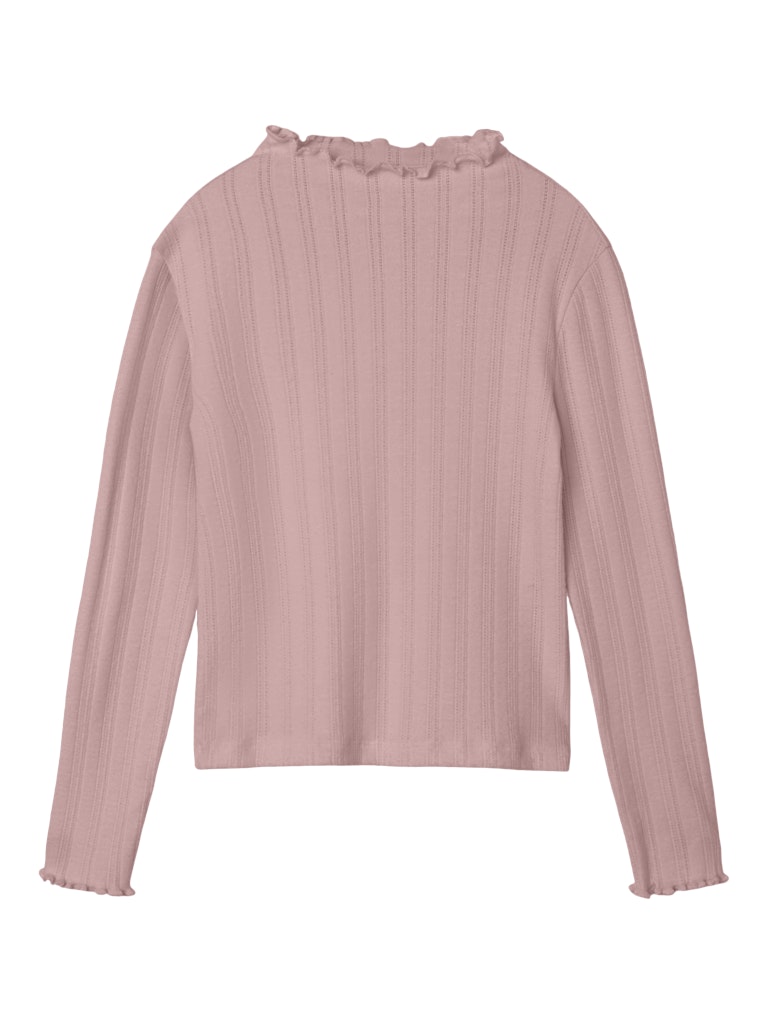 Name it Mädchen Rippshirt  LS SLIM TOP NKFRARIA