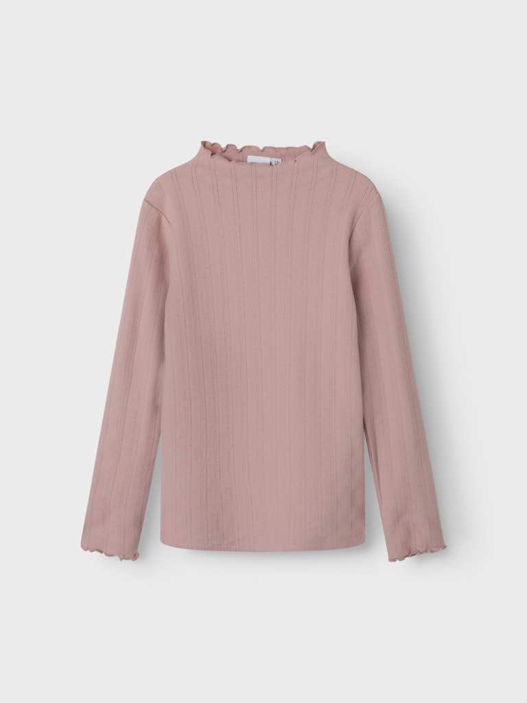 Name it Mädchen Rippshirt  LS SLIM TOP NKFRARIA