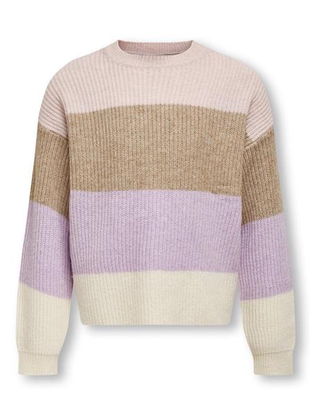 Only Mädchen Strickpulli Streifen Geschenkidee KOGSANDY