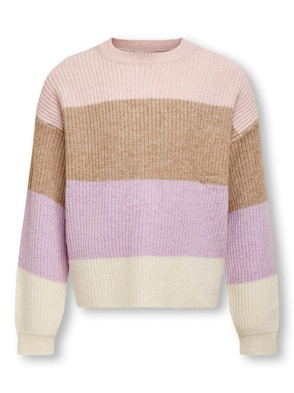 Only Mädchen Strickpulli Streifen Geschenkidee