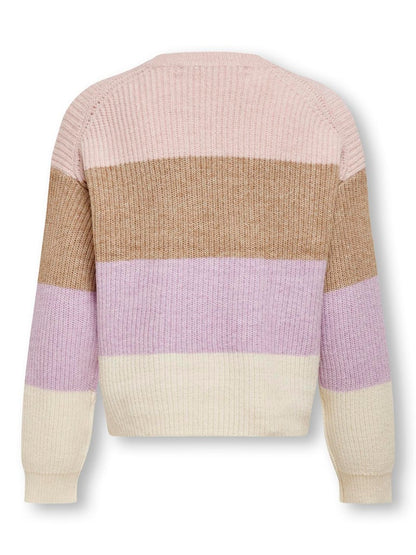 Only Mädchen Strickpulli Streifen Geschenkidee