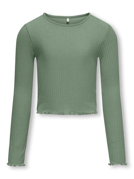 Only Mädchen Langarmshirt Rippshirt Geschenkidee KOGNELLA L/S O-NECK