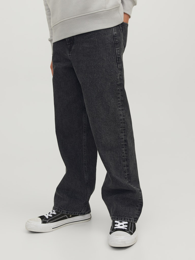 Jack & Jones Jungen Jeans Baggy  Black Waschung weites Bein JJIALEX