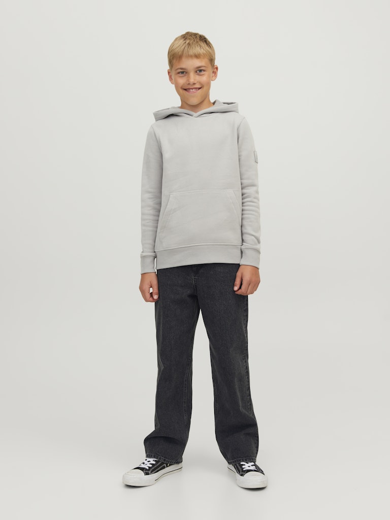 Jack & Jones Jungen Jeans Baggy  Black Waschung weites Bein JJIALEX