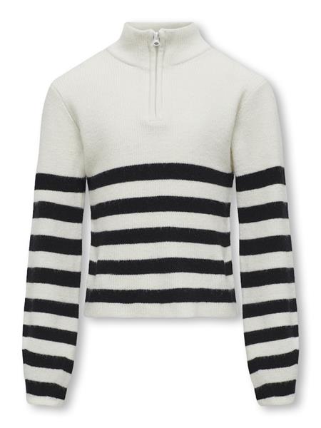Only Mädchen Strickpulli Streifen Geschenkidee KOGFRANCA HALF