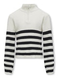 Only Mädchen Strickpulli Streifen Geschenkidee KOGFRANCA HALF