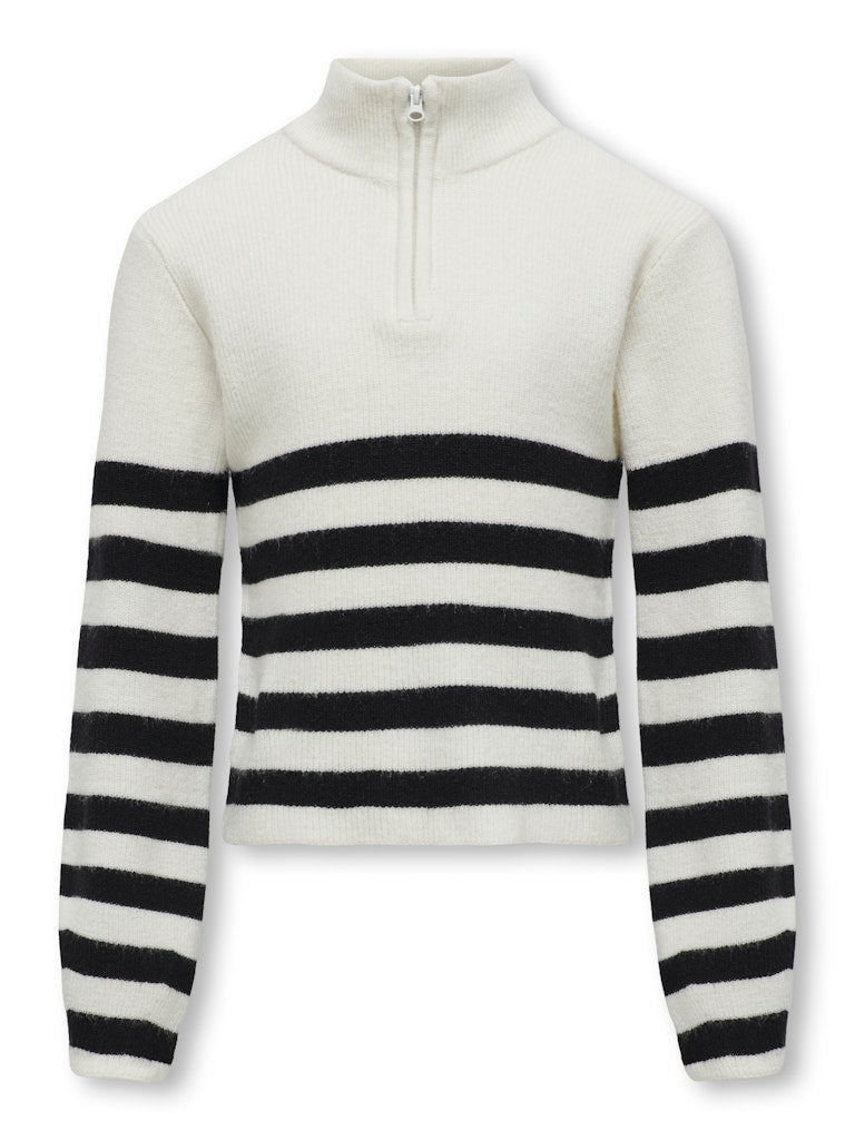 Only Mädchen Strickpulli Streifen Geschenkidee KOGFRANCA HALF