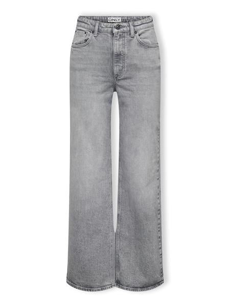 Only Mädchen Jeans Wide leg Grau Teenager weites Bein KOGJUICY