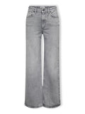 Only Mädchen Jeans Wide leg Grau Teenager weites Bein KOGJUICY