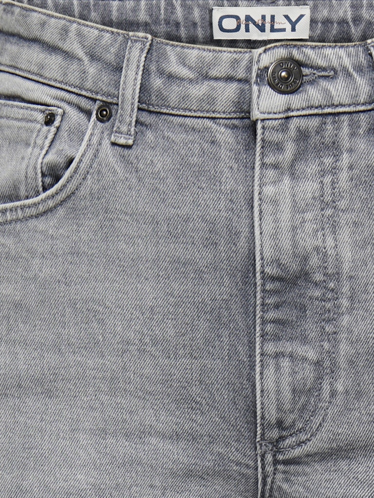 Only Mädchen Jeans Wide leg Grau Teenager weites Bein KOGJUICY