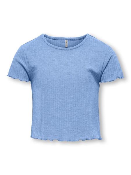 Only Mädchen T-Shirt Rippshirt Geschenkidee edel top KOGNELLA