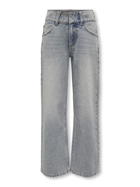 Only Mädchen Jeans Wide leg  Blau Teenager leger Vintage weit KOGMOTT