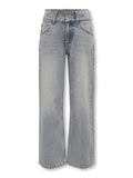 Only Mädchen Jeans Wide leg  Blau Teenager leger Vintage weit KOGMOTT