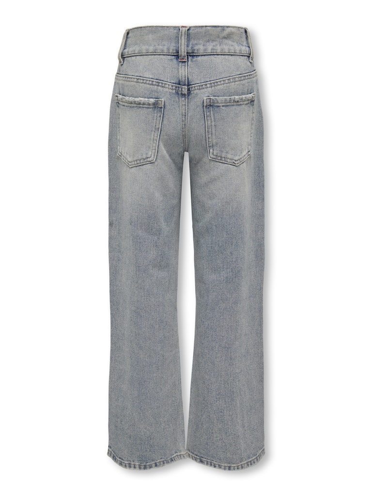 Only Mädchen Jeans Wide leg  Blau Teenager leger Vintage weit KOGMOTT