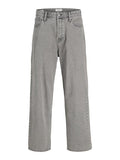 Jack & Jones Jungen Jeans Baggy Hellgrau weites Bein JJIALEX