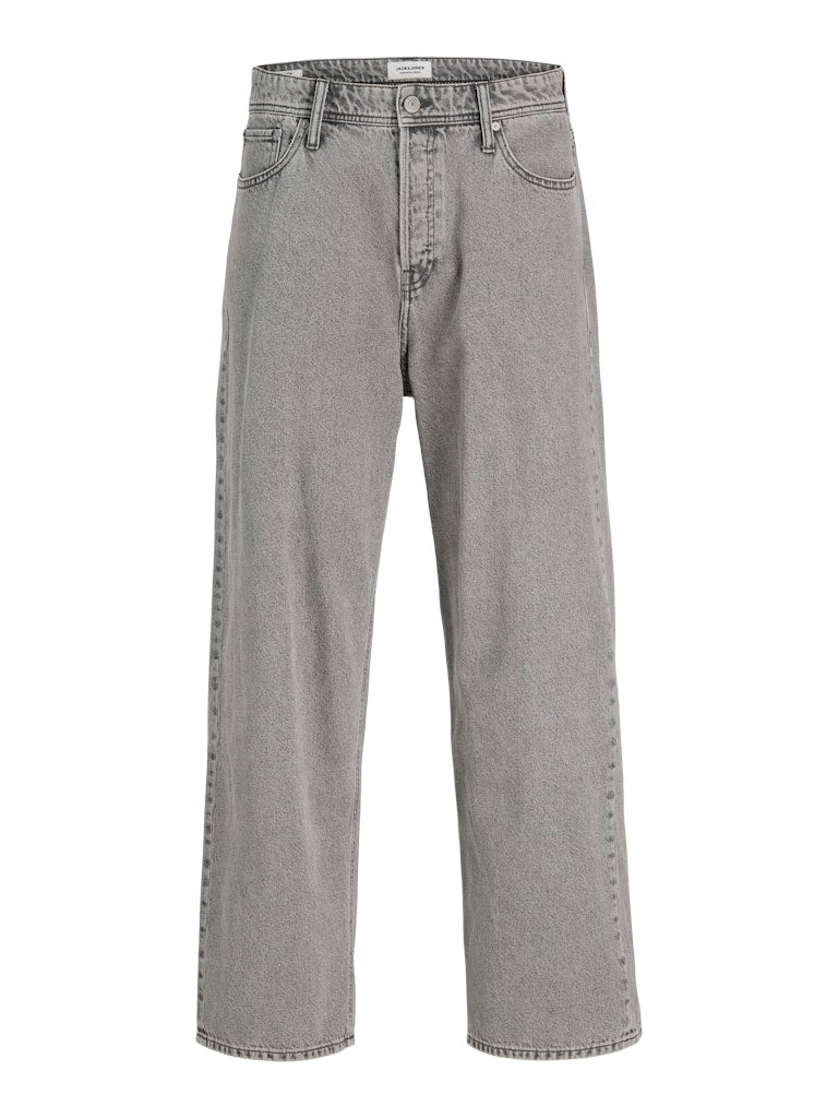 Jack & Jones Jungen Jeans Baggy Hellgrau weites Bein JJIALEX