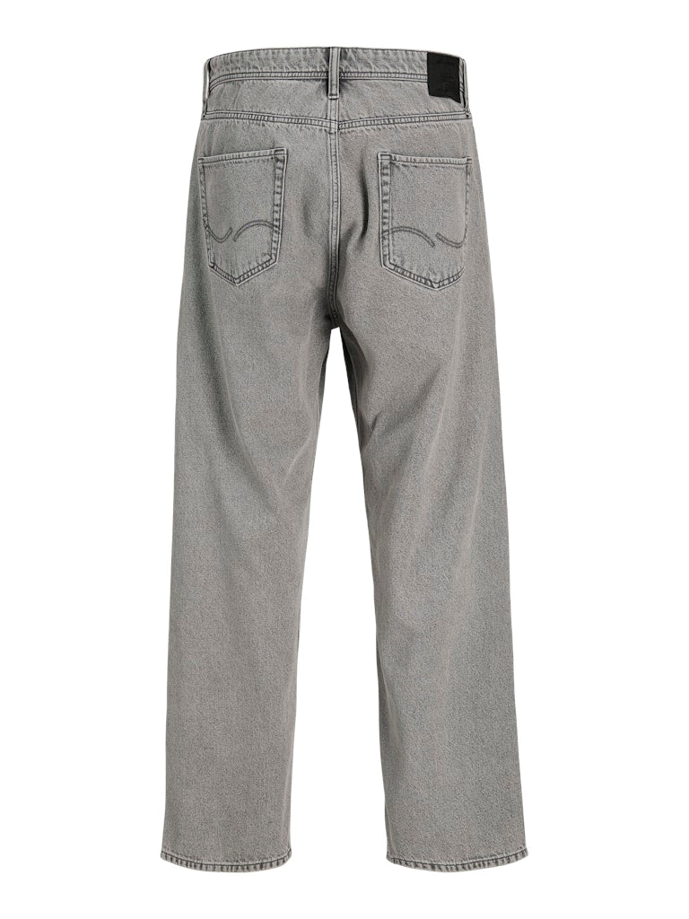 Jack & Jones Jungen Jeans Baggy Hellgrau weites Bein JJIALEX