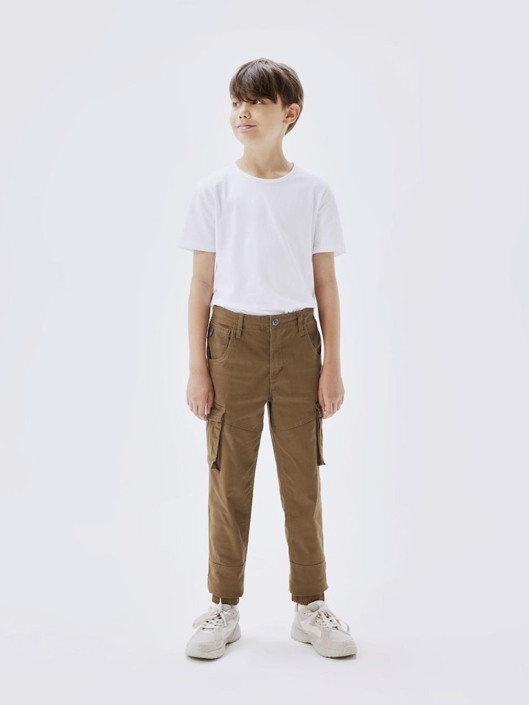 Name it Jungen Cargohose regular fit  weich kangaroo Teenager NKMRYAN