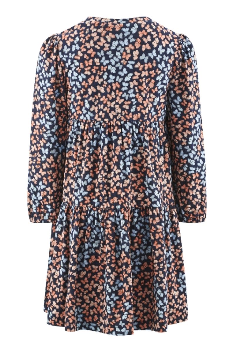 Happy Girls Mädchen Jersey Kleid langarm Schmetterling Geschenkidee