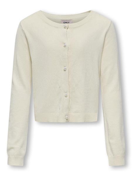 Only Mädchen Strickjacke 15339624 KOGNATASHA Feinstrick Perlknopf