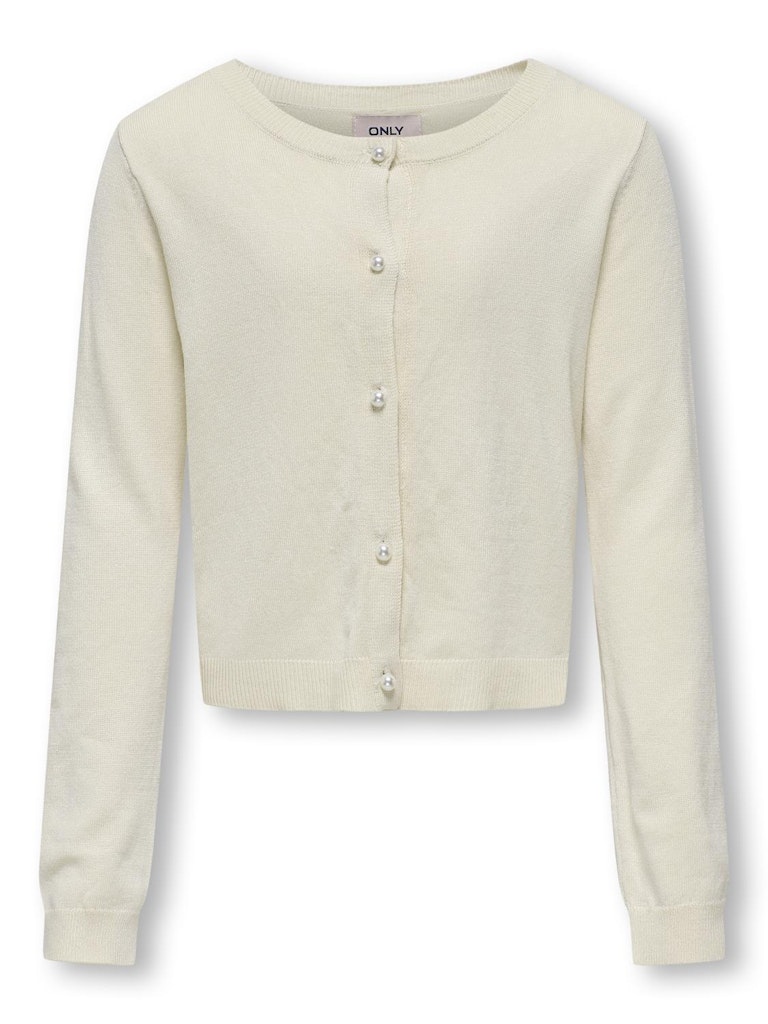 Only Mädchen Strickjacke 15339624 KOGNATASHA Feinstrick Perlknopf
