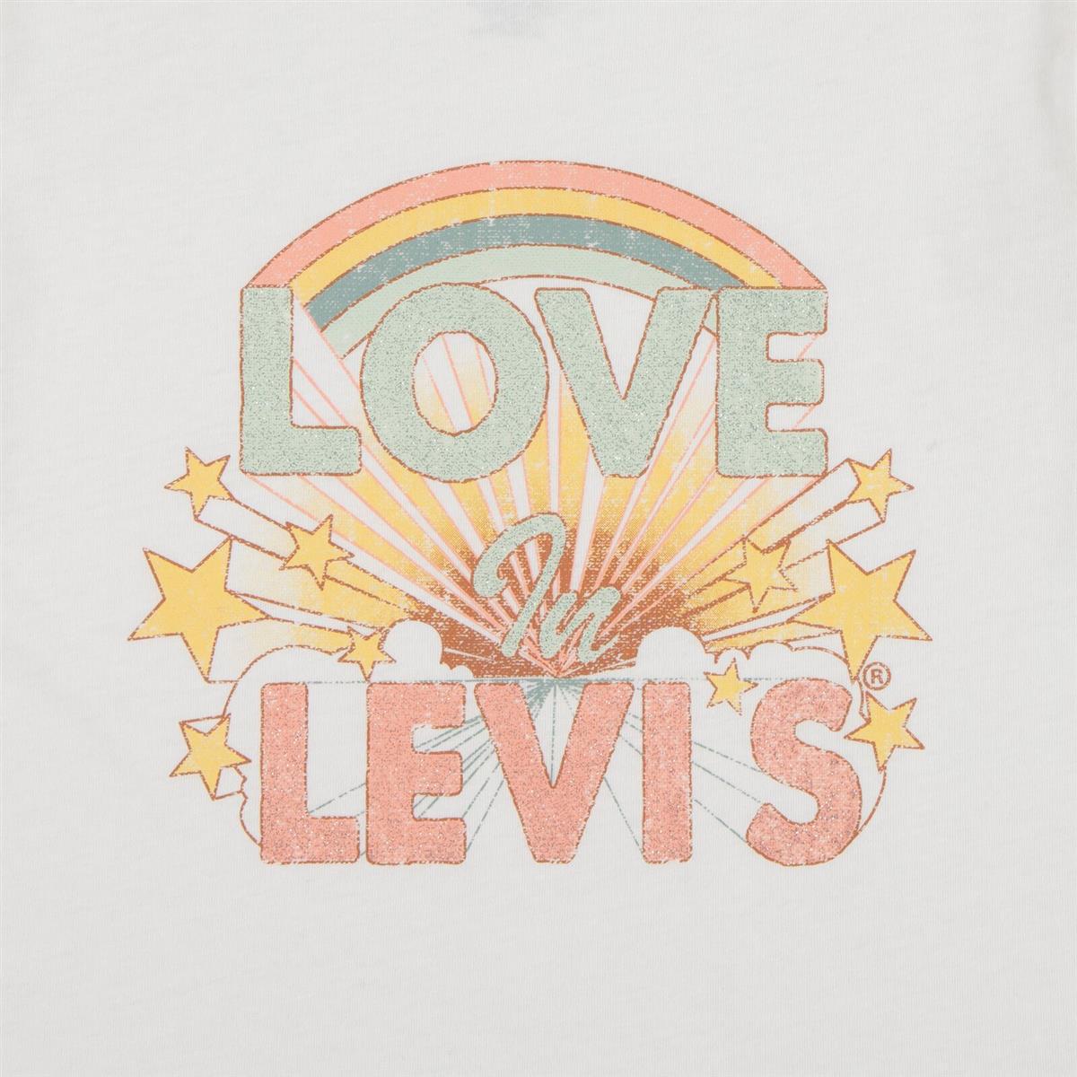 Levi's® Kids Mädchen T-Shirt DOUBLE CUFF TEE Love