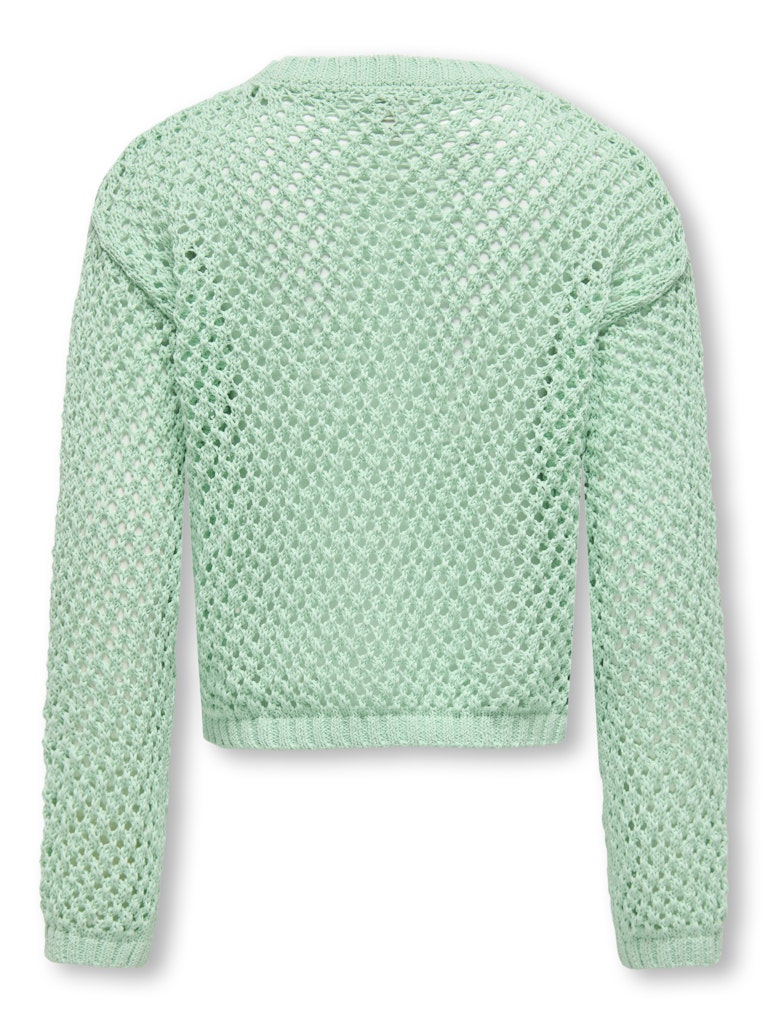 Only Mädchen Strickpulli  Lochmuster Geschenkidee KOGDONNA