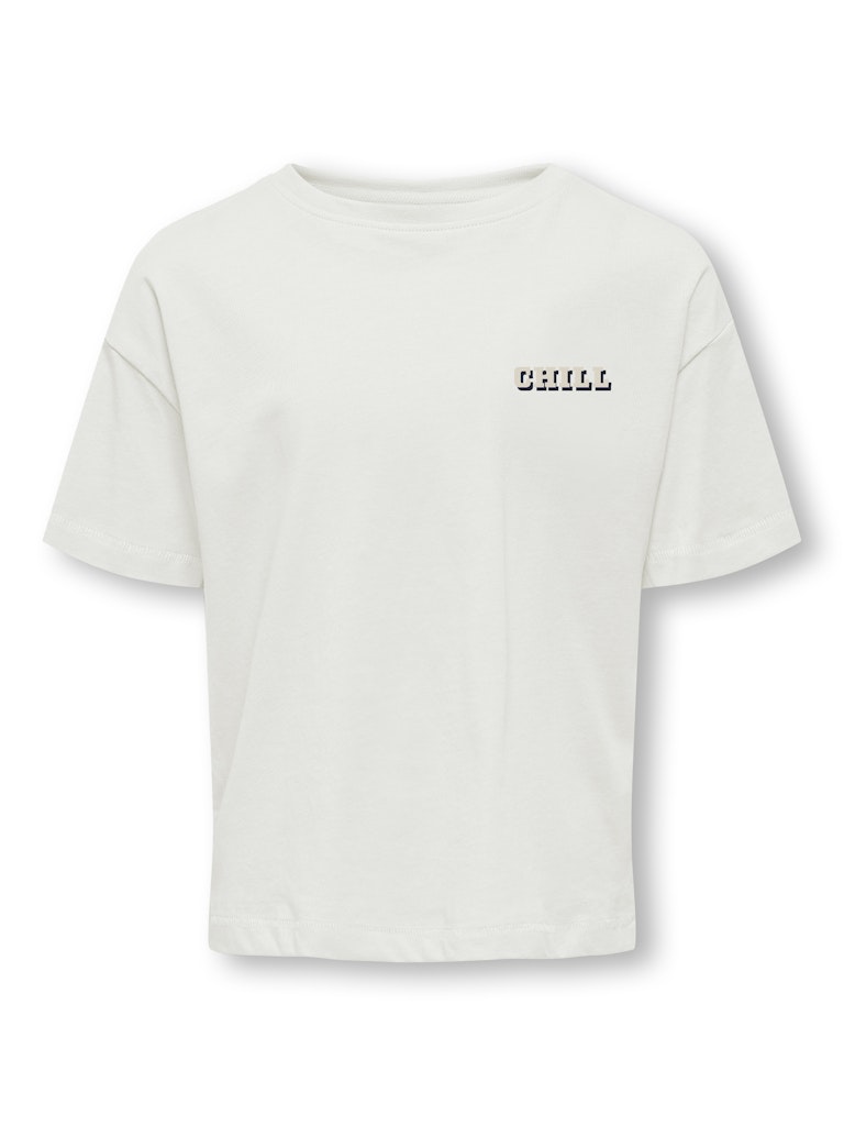Only Mädchen T-Shirt KOGBBA 15343369 Logo Rückendruck Stickerei