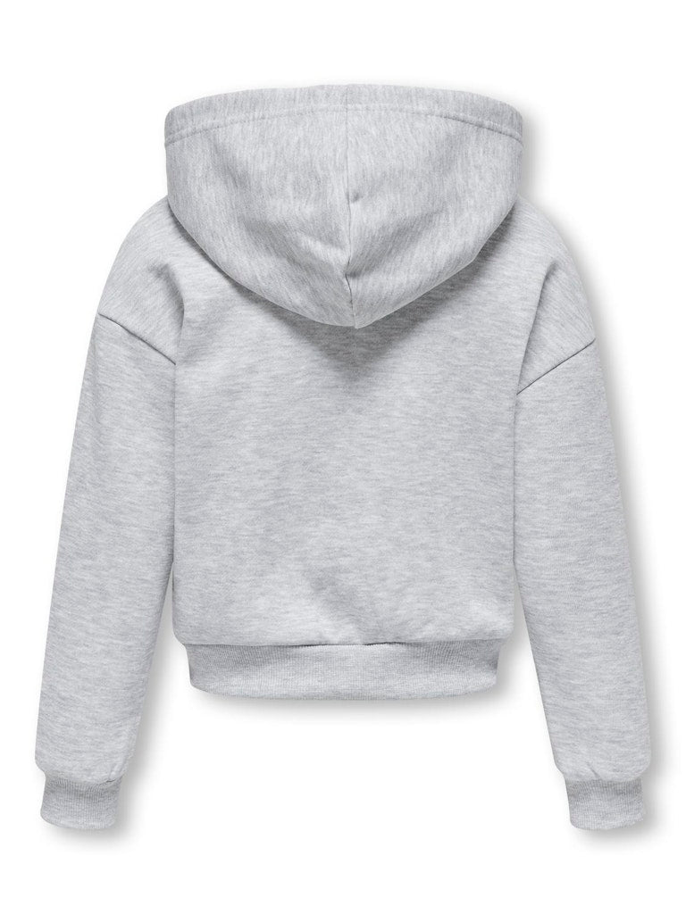 Only Mädchen Sweatjacke Hoodie kurz warm KOGFAVE L/S ZIP HOOD SWT