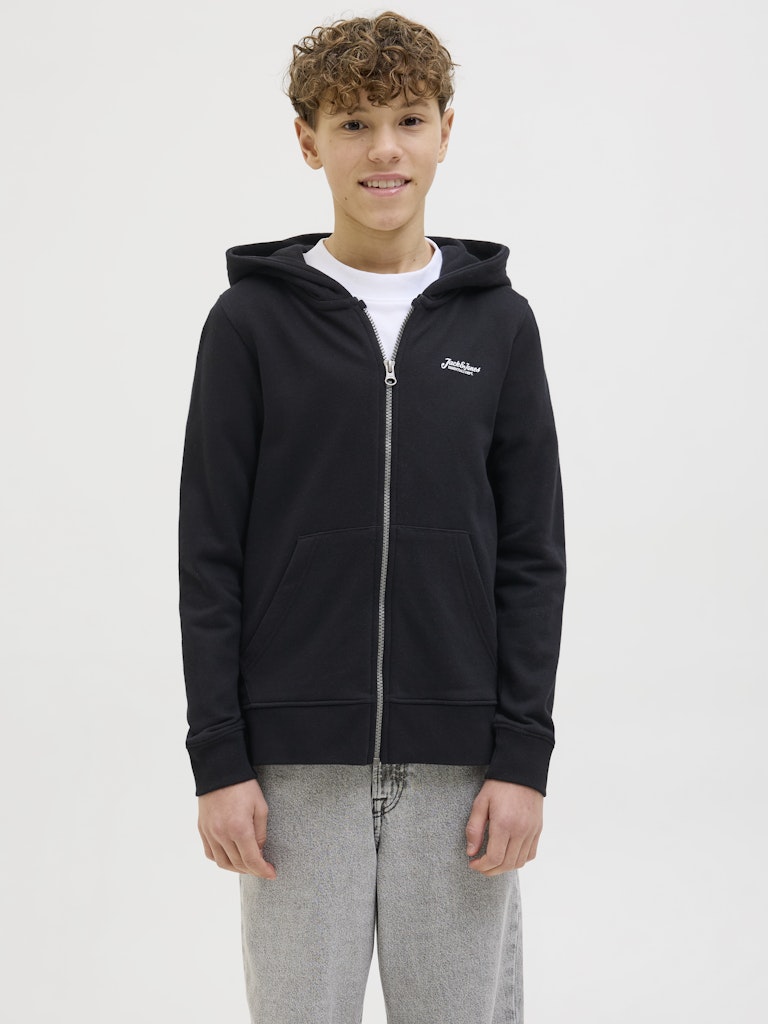 Jack & Jones Jungen Sweatjacke Hoodie Kapuzenjacke leicht JJEBAU