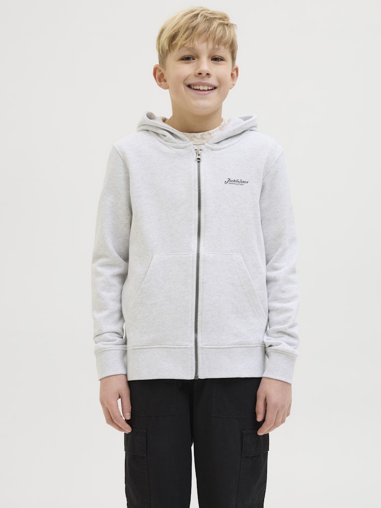 Jack & Jones Jungen Sweatjacke Hoodie Kapuzenjacke leicht JJEBAU