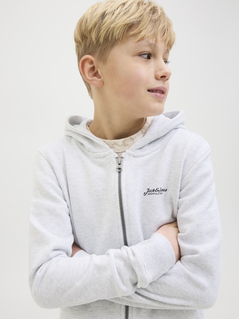 Jack & Jones Jungen Sweatjacke Hoodie Kapuzenjacke leicht JJEBAU