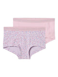Name it Mädchen Hipster Doppelpack Slip 2er Pack Glitzer NKFHIPSTER