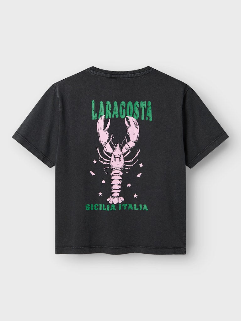 Name it Mädchen T-Shirt Rückendruck NKFFAGMA