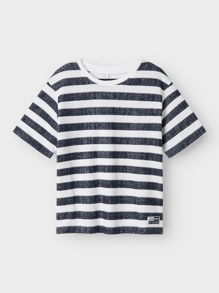 Name it Jungen T-Shirt regular Streifen Geschenk NKMFERM