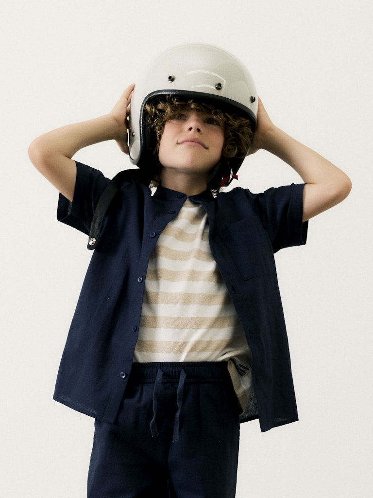Name it Jungen T-Shirt regular Streifen Geschenk NKMFERM